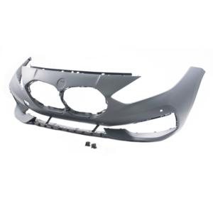 Pare-chocs avant avec primer-con trous radar+supports-avec traces park assist pour BMW SERIE 1 F40 depuis 2019, Neuf