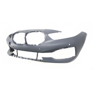 Pare-chocs avant avec primer-con trous radar+supports-avec trous park assist pour BMW SERIE 1 F40 depuis 2019, Neuf