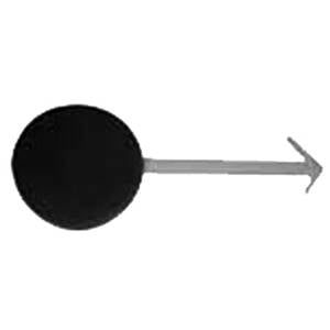 Bouchon cache crochet remorquage pare-chocs avant à peindre pour CITROEN C3 de 2005 à 2009, Neuf