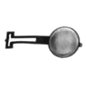 Bouchon cache crochet remorquage pare-chocs avant à peindre pour CITROEN C3 de 2002 à 2005, Neuf