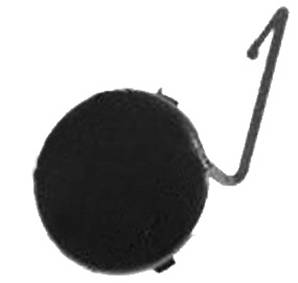 Bouchon cache crochet remorquage pare-chocs avant pour CITROEN C2 de 2003 à 2008, Neuf