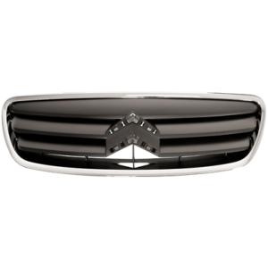 Grille radiateur avec contour chromé ouvert pour CITROEN C2 de 2008 à 2010, Neuve