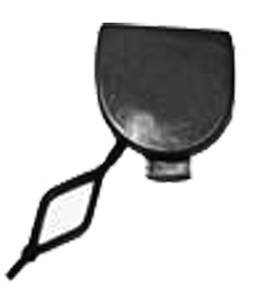 Bouchon cache crochet remorquage pare-chocs arrière pour CITROEN C3 de 2009 à 2013, Neuf