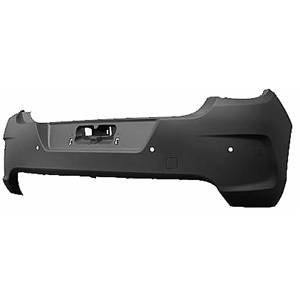 Pare-chocs arrière avec trou moulure avec 4 trous captur parking à peindre pour CITROEN C4 de 2010 à 2017, Neuf