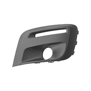 Grille latéral gauche avec trou antibrouillard à peindre pare-chocs avant pour CITROEN BERLINGO de 2015 à 2018, Neuve