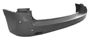 Pare-chocs arrière noir chassis court park assist coin morts pour CITROEN JUMPY depuis 2016, Neuf