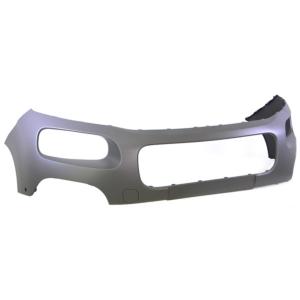 Pare-chocs avant-supérieur-avec primer-con trous park assistance+supports POUR MODÈLE MULTISPACE pour CITROEN BERLINGO depuis 2018, Neuf