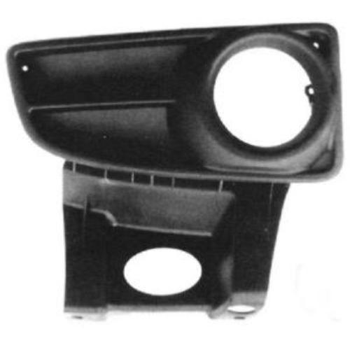 Grille latéral droite avec trou antibrouillard pare-chocs avant pour FIAT PANDA CLASSIC de 2003 à 2008, Neuve