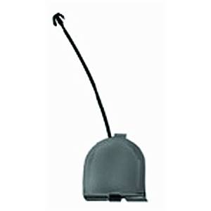 Bouchon cache crochet remorquage chromée pare-chocs arrière pour FIAT 500 de 2007 à 2015, Neuf