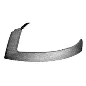 Profil sous phare gauche à peindre pour FIAT DOBLO de 2005 à 2009,