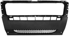 Pare-chocs avant central noir avec grille pour CITROEN JUMPER de 2006 à 2014, Neuf