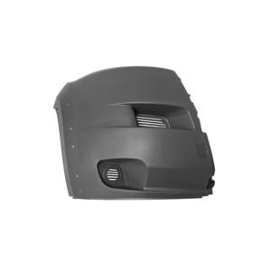 Crosse avant droite avec trou elargisseur noir granuleux pare-chocs avant modèle heavy pour CITROEN JUMPER de 2006 à 2014, Neuve