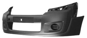 Pare-chocs avant avec prédisp. antibrouillard pour CITROEN JUMPY de 2007 à 2016, Neuf