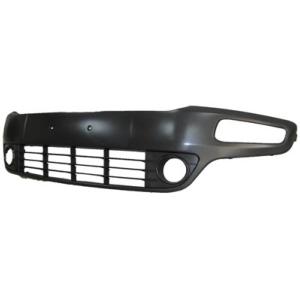 Moulure avec trou antibrouillard pare-chocs avant gris sombre carbone metal pour FIAT PUNTO EVO de 2009 à 2011, Neuve