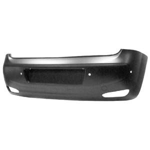 Pare-chocs arrière avec 4 capteurs stationnement à peindre modèle facile pour FIAT PUNTO depuis 2012, Neuf