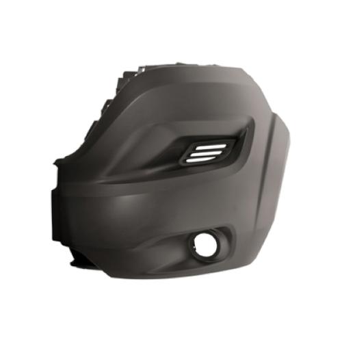 Crosse gauche avec trou antibrouillard pare-chocs avant gris modèle chassis court pour CITROEN JUMPER depuis 2014, Neuve