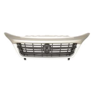 Grille radiateur noire complète de cadre gris pour FIAT DUCATO depuis 2014, Neuve