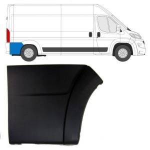 Moulure aile arrière droite partie arrière pour MERCEDES (W447) CLASSE V VIANO/VITO depuis 2014, Neuve