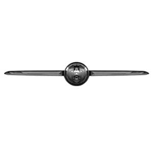 Moustache chromée avec portalogue pour FIAT 500 depuis 2015,