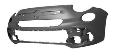 Pare-chocs avant à peindre pour FIAT 500L depuis 2017, Neuf