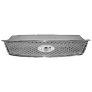Grille radiateur avec profil chromée modèle ghia pour FORD FOCUS C-MAX de 2003 à 2007, Neuve