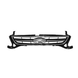 Grille radiateur noir brillant avec profils chromées pour FORD MONDEO RY de 2010 à 2014, Neuve