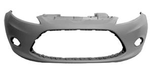 Pare-chocs avant avec trou antibrouillard à peindre pour FORD FIESTA de 2008 à 2012, Neuf