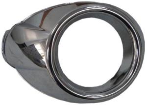 Cadre antibrouillard droit chromé pour FORD FOCUS de 2011 à 2014, Neuf