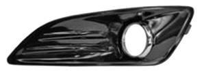 Grille latéral gauche avec trou antibrouillard peint noir lucide pour FORD FIESTA RY de 2013 à 2017, Neuve