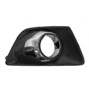 Grille latéral droite avec trou antibrouillard noire avec profil chromée pare-chocs avant pour FORD ECOSPORT de 2013 à 2017, Neuve