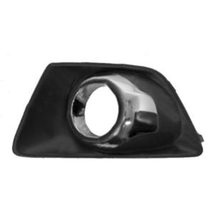 Grille latéral gauche avec trou antibrouillard noire avec profil chromée pare-chocs avant pour FORD ECOSPORT de 2013 à 2017, Neuve