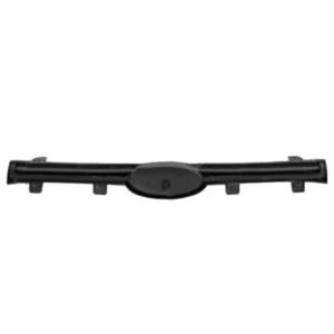 Grille radiateur supérieur noire gaufrée avec portalogue pour FORD ECOSPORT de 2013 à 2017, Neuve