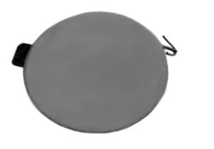 Bouchon cache crochet remorquage pare-chocs avant à peindre pour FORD FIESTA depuis 2017, Neuf