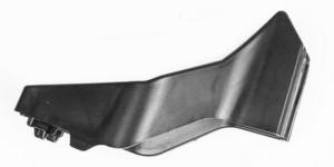 Support central gauche pare-chocs arrière-plastique mod.5 porte pour FORD FOCUS de 2018 à 2021,