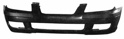 Pare-chocs avant noir a peindre avec trou antibrouillard modèle 1/01>12/05 pour HYUNDAI MATRIX de 2001 à 2008, Neuf