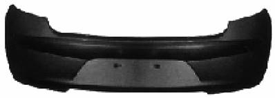 Pare-chocs arrière noir pour HYUNDAI i10 de 2008 à 2010, Neuf