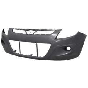 Pare-chocs avant avec trou antibrouillard à peindre pour HYUNDAI i20 de 2009 à 2012, Neuf