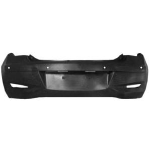 Pare-chocs arrière avec trou capteurs à peindre pour HYUNDAI i10 de 2010 à 2012, Neuf