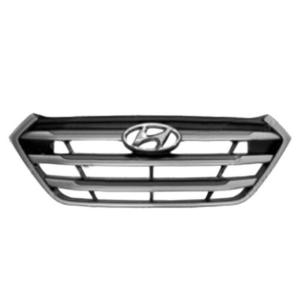Grille radiateur chromé/noir brillant pour HYUNDAI TUCSON de 2015 à 2018, Neuve