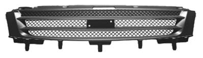 Grille radiateur complète (interne+externe) pour IVECO DAILY MY 2006 de 2006 à 2009, Neuve