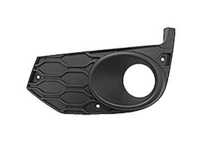 Grille latéral gauche avec trou antibrouillard pare-chocs avant pour IVECO DAILY depuis 2014, Neuve