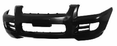 Pare-chocs avant noir a peindre noir sans trous fixation elargisseur modèle 9/04>8/08 pour KIA SPORTAGE de 2004 à 2010, Neuf