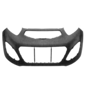 Pare-chocs avant avec trou antibrouillard à peindre modèle 5 porte pour KIA PICANTO de 2011 à 2015, Neuf