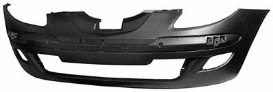 Pare-chocs avant avec trou antibrouillard à peindre pour LANCIA YPSILON de 2003 à 2006, Neuf