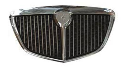 Grille radiateur avec profils chromées pour LANCIA MUSA de 2004 à 2007, Neuve