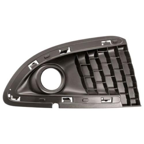 Grille latéral droite avec trou antibrouillard avec trou cadre pare-chocs avant pour LANCIA YPSILON de 2011 à 2015, Neuve