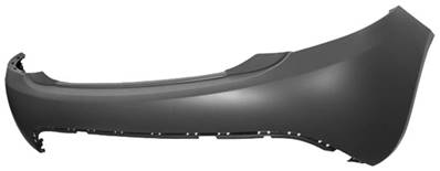 Pare-chocs arrière à peindre pour LANCIA YPSILON de 2011 à 2015, Neuf