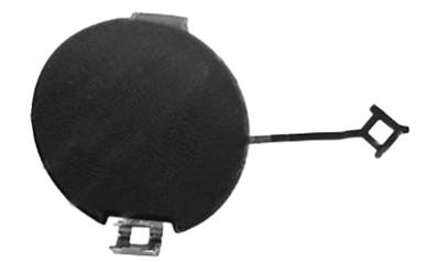 Bouchon cache crochet remorquage pare-chocs arrière pour LANCIA YPSILON de 2011 à 2015, Neuf