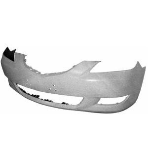 Pare-chocs avant à peindre modèle 5 porte 10/03>8/06 pour MAZDA 3 de 2003 à 2009, Neuf