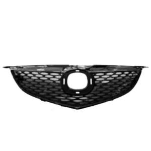 Grille noire avec profil chromée modèle 4 porte pour MAZDA 3 de 2003 à 2009, Neuve